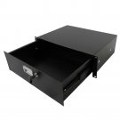 High Quality Rack Case 19"" Steel Plate DJ Drawer Equipment Cabinet with Key 3U
