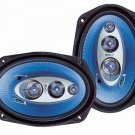 2) New Pyle PL6984BL 6x9"" 400 Watts 4-Way Car Coaxial Speakers Audio Stereo Blue