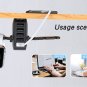 Zotech Headphone Stand with USB Charger - Under Desk Headset Hook Holder Hanger