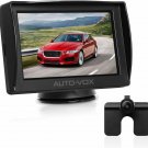 Auto-Vox M1 Car Rear View Reversing Kit 4.3'' LCD Monitor +Parking Backup Camera