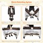 Costway Coffee Baby Crib Playpen Playard Pack Travel Infant Bassinet Foldable