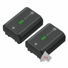 Two Packs Sony NP-FZ100 Rechargeable Lithium-Ion Battery (2280mAh)