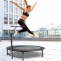 SereneLife SLELT418 Fitness Exercise Mini Trampoline - 35.4"" inch, W/ Bar Handle