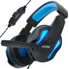 Computer Gaming Headset w/ Microphone by ENHANCE - 7.1 Surround Sound & LED