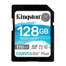 Kingston 128GB SDXC Canvas Go Plus 170MBs Read Memory Card SDG3 128GB