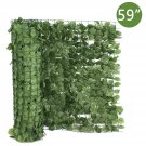 94"" X 59"" Faux Ivy Leaf Artificial Hedge Privacy Fence Screen Decorative Outdoor