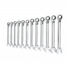 GearWrench 9620 12 Piece 12Pt Metric Reversible Ratcheting Combination Set