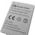 MUGEN POWER 1850mAh EXTENDED BATTERY FOR CASIO G'ZONE COMMANDO 2 C811 4G VERIZON