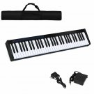 61 Key Digital Piano Recital MIDI Keyboard Black