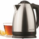 BRAND NEW Brentwood KT-1800 2L Stainless Steel Cordless Electric Kettle