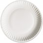 AJM Packaging Green Label Paper Plates, 9"", White, 1,000-PK