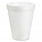 Dart Foam Drink Cups, 6oz, White, 25/bag, 40 Bags/carton 6J6 New