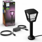Philips Hue Econic White & Color Ambiance Corded Outdoor Smart Pathway Light