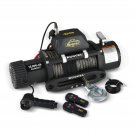 RUGCEL 12000 Pound Electric Winch with Synthetic Rope and 2 Wireless Remotes