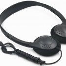 Over The Head Inexpensive Disposable Headphones Lot Kids (Black) 1 Pack