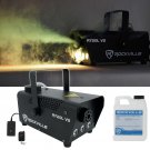 Rockville R720L Smoke Machine Scary Haunted House Fog LED Effect + Remote