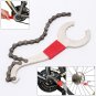 Bike Repair Tool 6 PCS Kit Crank Chain Cutter Extractor Bracket Freewheel Puller