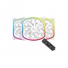 Enermax SquA RGB PWM 120mm Case Fan, Addressable RGB Sync Via Motherboard w/ RGB