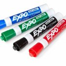 Expo Low Odor Chisel Dry Erase Marker 4 Assorted Colors (80074)