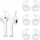 3 Pair Covers For AirPods Ear Tips Cover - Earbuds Covers Soft Silicone Clear