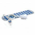 Portable Spa Bubble Bath Massager - Thermal Spa Waterproof Non-slip Mat with...
