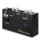 Pyle Phono Turntable Preamp Mini Electronic Audio Stereo Phonograph Preamplifier