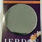 Jerdon 15X Magnification Spot Mirror with Suction Cups