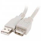 Rosewill - RCW-111 - 6-Feet USB 2.0 A Male to A Female Extension Cable
