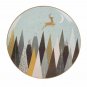 Sara Miller London for Portmeirion Frosted Pines 8 Inch Dessert Plates, Set of 4