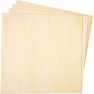 8 Pack Unfinished 8x8 Wood Squares for DIY Crafts, 1/8 Inch Plywood