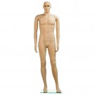 Male Mannequin Plastic Realistic Display Turnable Model Dress Form w/ Base New