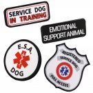Mondo Medical Service Dog Patch Assortment 4pk Embroidered Working Dog Patches