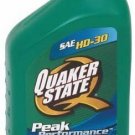 Quaker State (550024137-12PK) SAE 30 HD Motor Oil - 1 Quart, (Pack of 12)