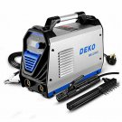 DEKO DKUS-MMA-200A Portable Lightweight Stick Arc Welding Machine, Blue & Silver