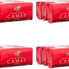 Camay Softly Scented Bath Bar Classic Soap, Pink, Ginger, 4.4 Ounce Pack of 12