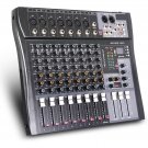 G-MARK MR80S Professional Stage 8 Channel Audio Mixer Console with MP3 Player