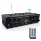 Pyle Bluetooth Home Audio Amplifier, 6-Ch. Audio Source Stereo Receiver, 750 W