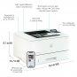 HP LaserJet Pro 4001dw Laser Printer, Black And White Mobile Print Up to 80,000