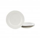 Portmeirion Sophie Conran Porcelain Dinner Plates Set of 4, 11 inches - White