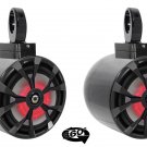 2) Rockville 8"" LED 900 Watt 360
