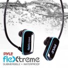 Pyle PSWP14BK Flextreme Waterproof MP3 Player w/ Headphones, 8GB Built-in Memory