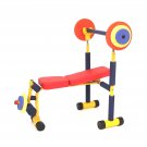 Fun & Fitness For Kids Children's Exercise Equipment Weight Lifting Bench Set
