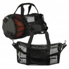 2 Pack Mesh Duffle Bag Travel Sports Gym School Workout Luggage for Men 18 x11""