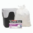 Handi-Bag Super Value Pack 8gal 0.6mil 22 x 24 White 130/Box HAB6FW130