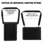 USA GEAR Tablet Case Compatible with 12"" Tablets - Open Front & Shoulder Strap