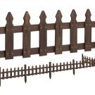 Wood Garden Border Fence Pricket Fencing Edging Pool Fence Posts Panels Outdoor