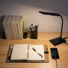 12W Dimmable LED Desk Table Lamp with USB Charging Touch Control Table Base Lamp