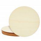 10 Inch Wooden Circles for Crafts, Unfinished Wood Rounds for DIY, 10 Pack