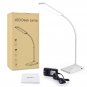 Dimmable 12W LED Desk Lamp Touch Control 7 Brightness Adjustable Table Base Lamp