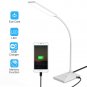 Dimmable 12W LED Desk Lamp Touch Control 7 Brightness Adjustable Table Base Lamp